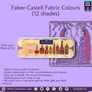 Faber-Castell Fabric Colours (12 Shades)