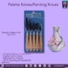 This Palette Knives set of 5 comes with the best quality and this kit is best tool for beginners. These  Knives tool s blades are Slightly Flexible, which allow moving around easily.