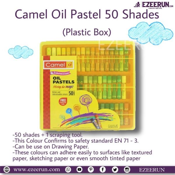 Camel Oil Pastel (50 Shades)